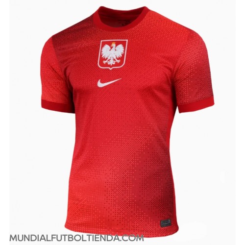 Camiseta Polonia Segunda Equipación Replica Eurocopa 2024 mangas cortas